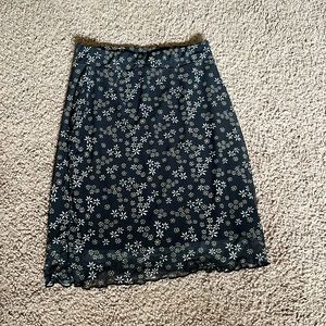 ASOS floral mini skirt